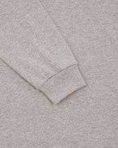 Heavy Duty Long Sleeve Tee Non Pocket W Cuff Heather