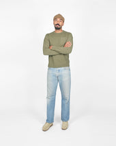 Heavy Duty Long Sleeve Tee Single Pocket Fatigue