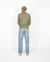 Heavy Duty Long Sleeve Tee Single Pocket Fatigue