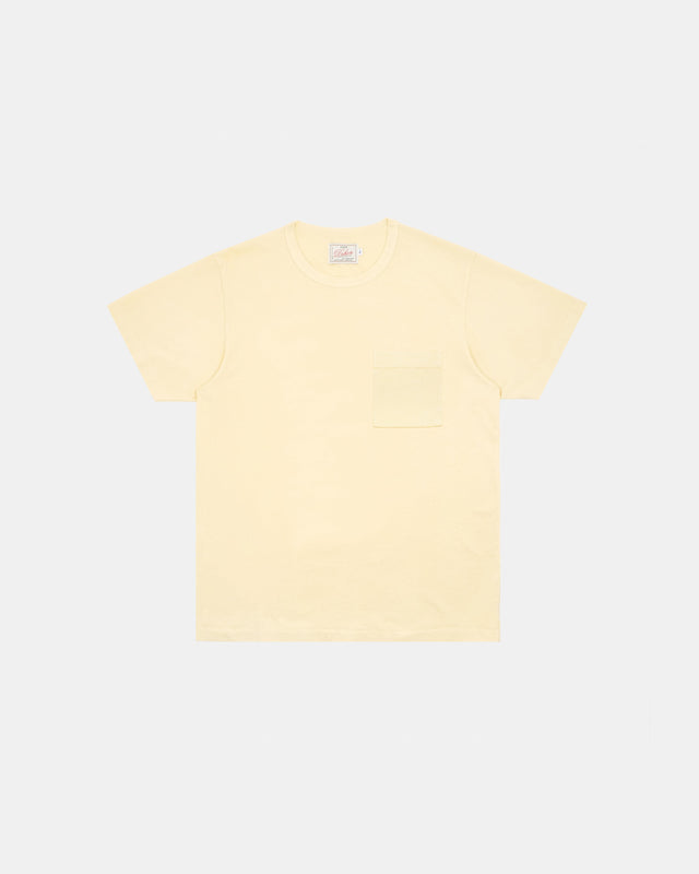 Heavy Duty Tee Single Pocket Lemon
