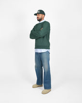Heavy Duty Crew Evergreen