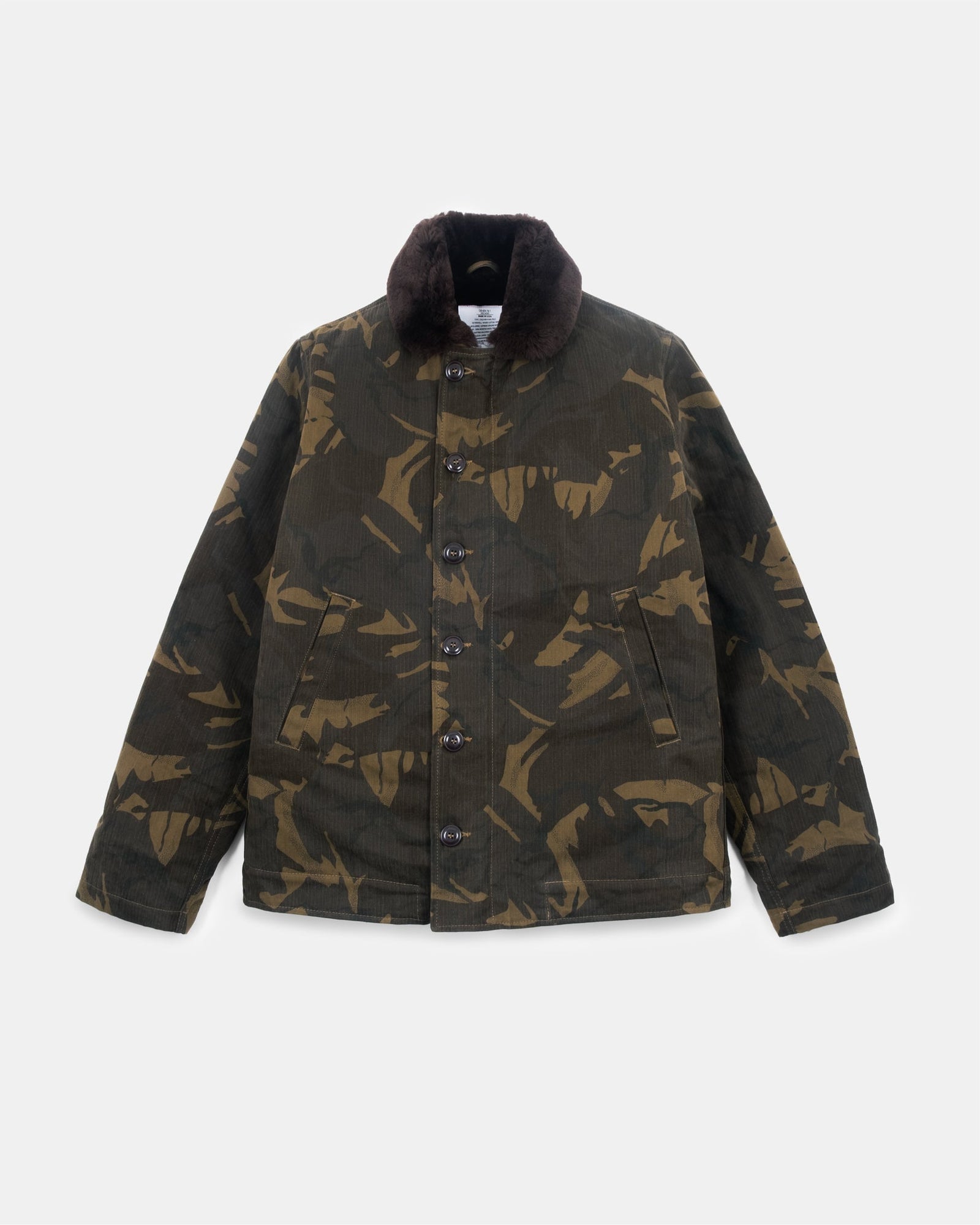 N 1 Deck Jacket Darkwood Camouflage