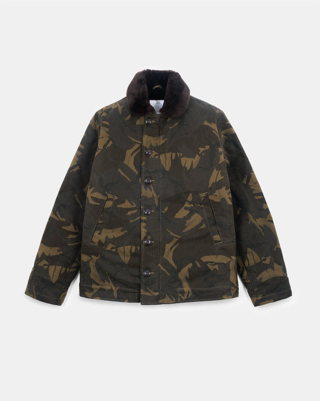 N 1 Deck Jacket Darkwood Camouflage