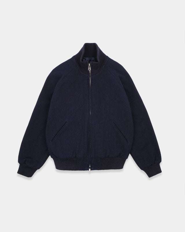 Pilot Jacket - Indigo Sashi-Ori