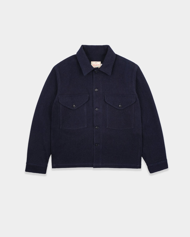 Skyline Overshirt - Indigo Sashi-Ori