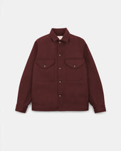 Skyline Overshirt Dark Maroon