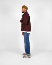Skyline Overshirt Dark Maroon