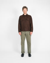 Skyline Overshirt Red Oak