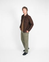 Skyline Overshirt Red Oak