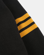 Slouchy Varsity Cardigan Old Gold