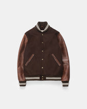 Varsity Jacket - Brown / Antique Brandy