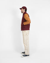 Varsity Jacket Navy Scarlet
