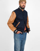 Varsity Jacket Antique Rust