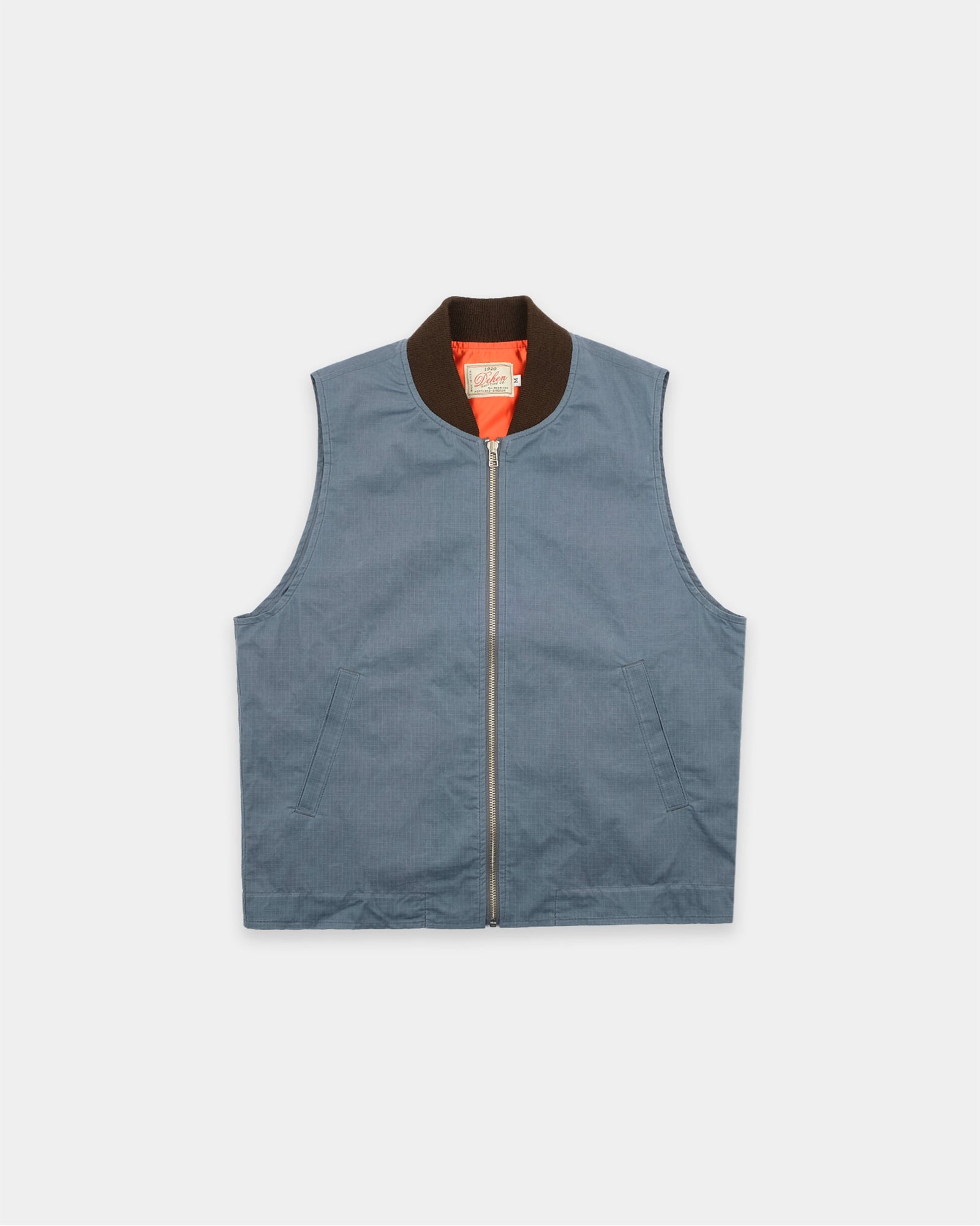 Flight Vest Faded Dry Waxed Rip Stop