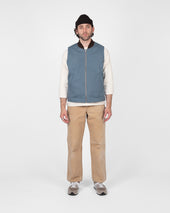 Flight Vest Faded Dry Waxed Rip Stop