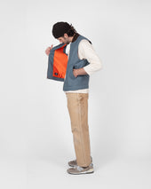 Flight Vest Faded Dry Waxed Rip Stop