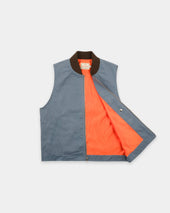 Flight Vest Faded Dry Waxed Rip Stop