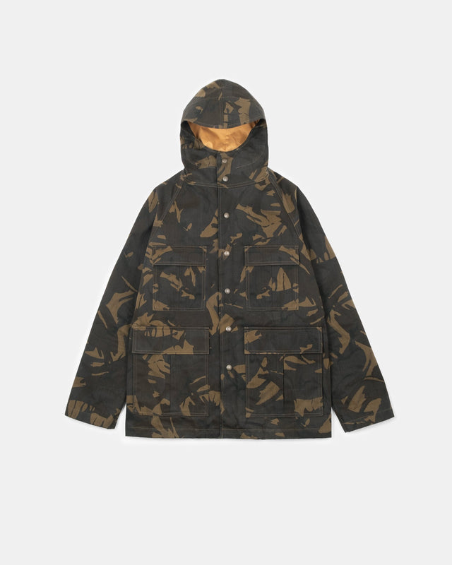 Heavy Duty Raincoat Darkwood Camouflage