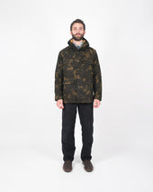 Heavy Duty Raincoat Darkwood Camouflage