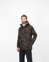 Heavy Duty Raincoat Darkwood Camouflage