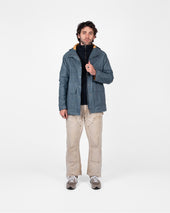 Raincoat Faded Blue Dry Waxed Rip Stop