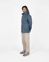 Raincoat Faded Blue Dry Waxed Rip Stop