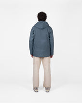 Raincoat Faded Blue Dry Waxed Rip Stop
