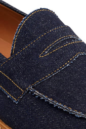 The Ellis Penny Loafer Raw Denim