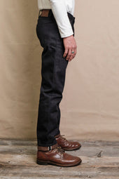 Portola Classic Taper 16 Ounce Indigo Brown Denim