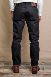 Portola Classic Taper 16 Ounce Indigo Brown Denim