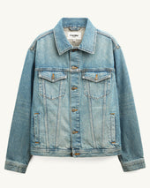 Washed Denim Trucker - Indigo