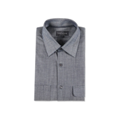 Workshirt in Indigo Herringbone Denim
