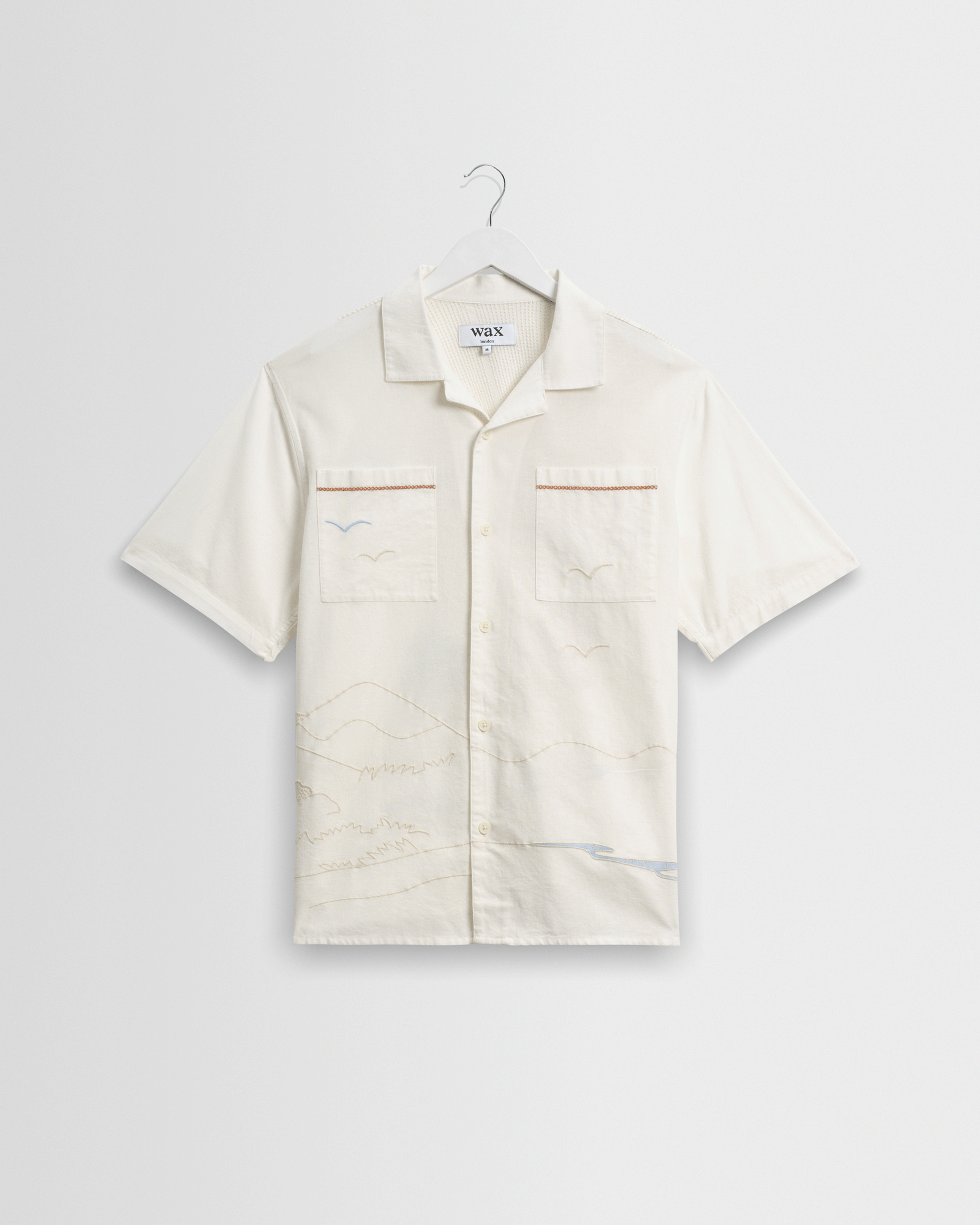 Didcot Summer Applique Short Sleeve Shirt