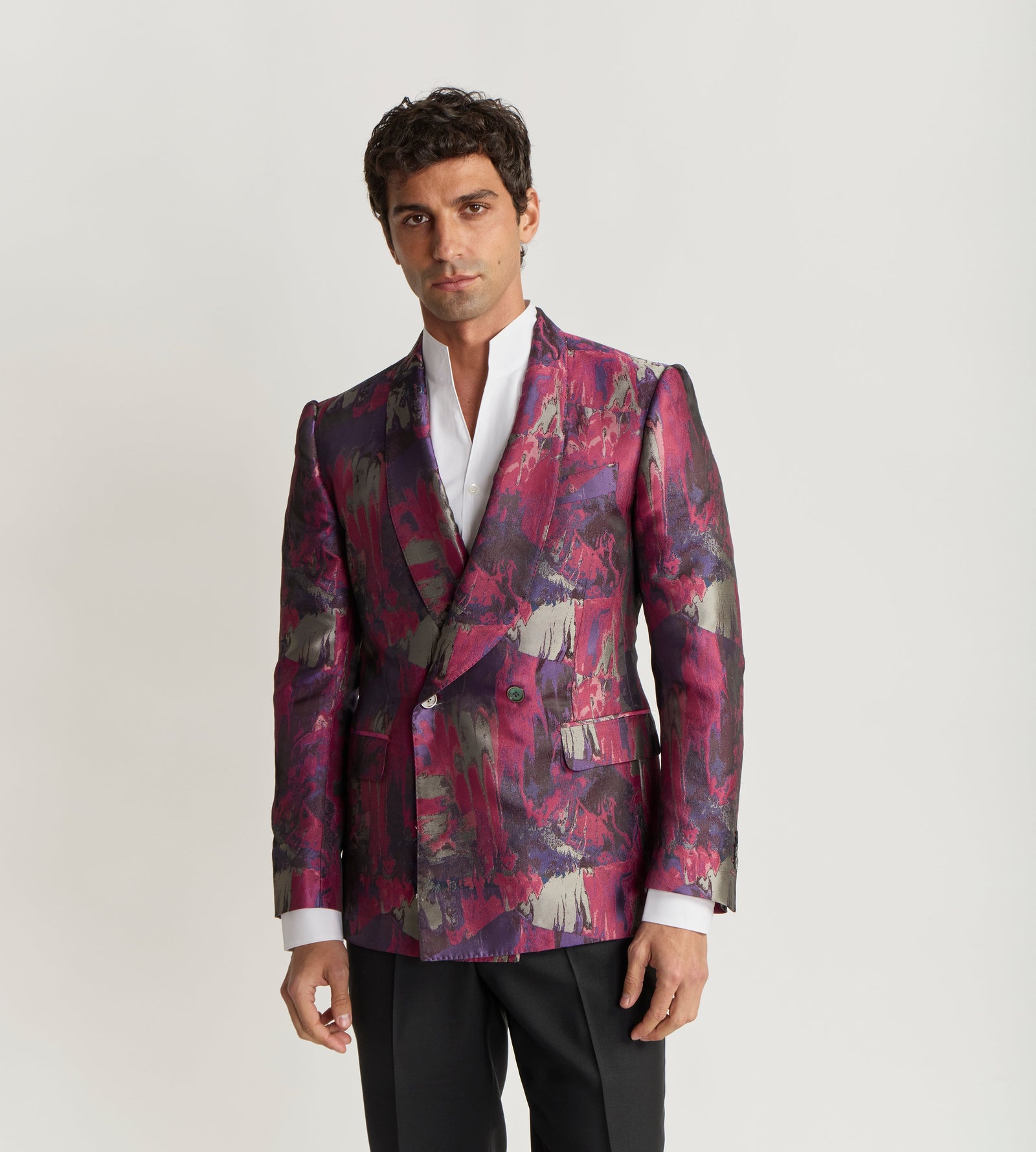 Veste En Jacquard