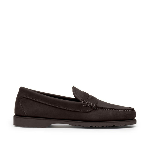 Men’s Penny Nubuck LE: Dark Brown
