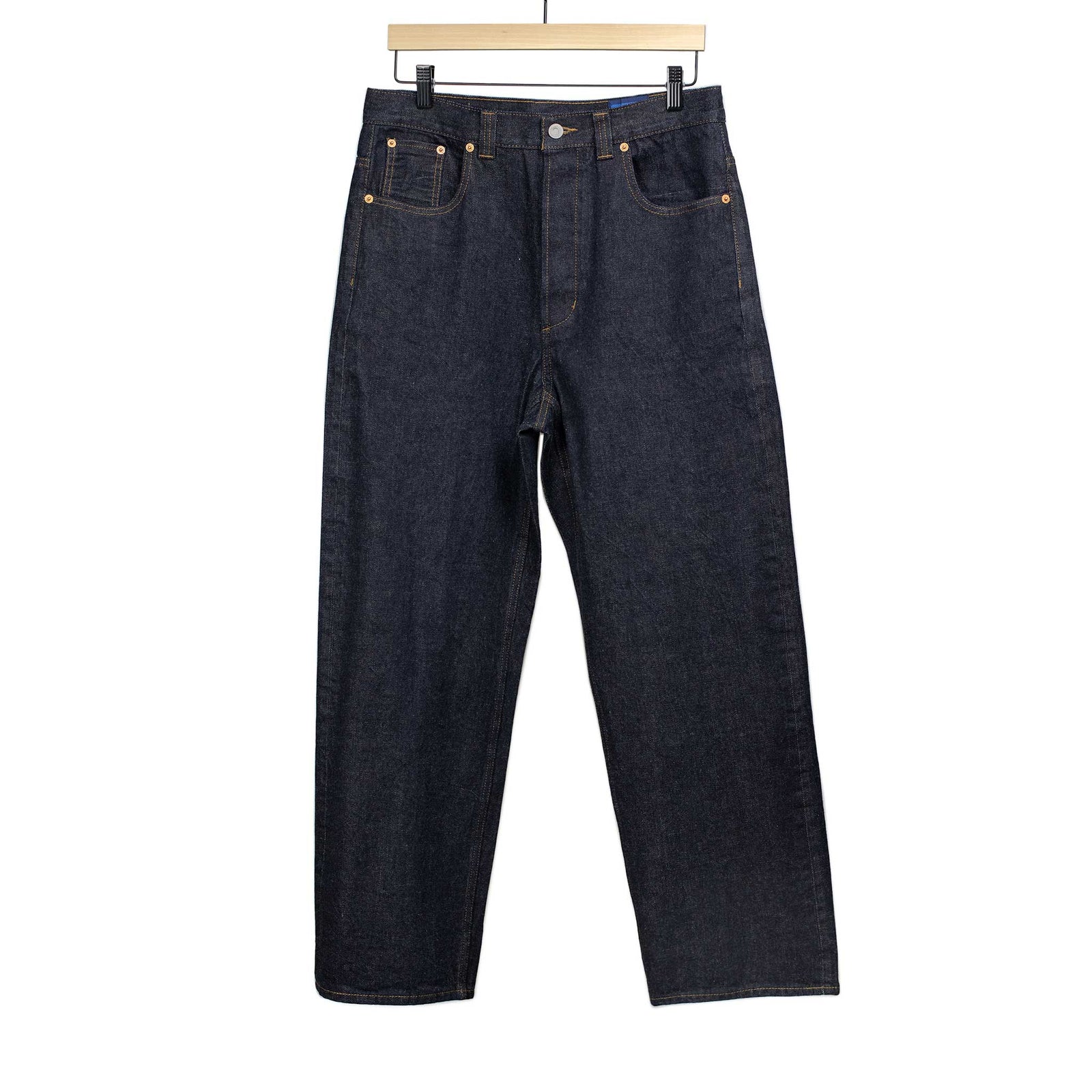Five Pocket Jeans In Sea Island Cotton Japanese Selvedge