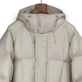Karakoram Down Jacket In Pearl White Poly