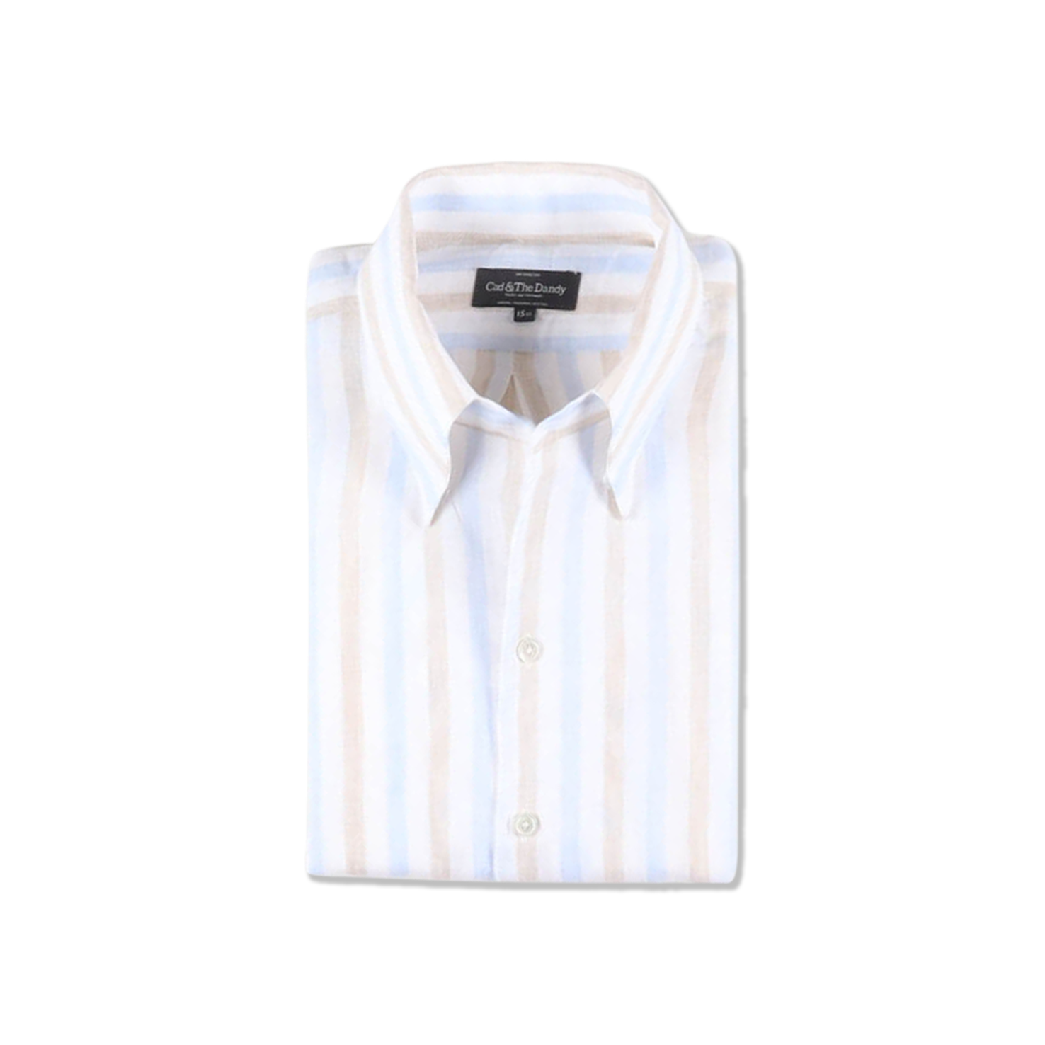 One Piece Collar Shirt In Sky Stripe