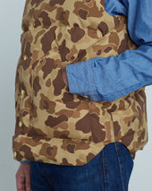 Down Vest Hunter Camo