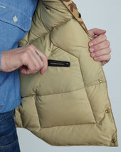 Down Vest Hunter Camo