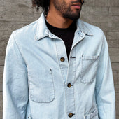 Doyle Jacket Bleached 14oz Cone Mills