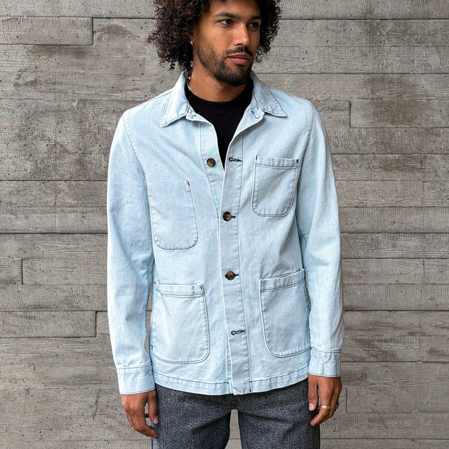 Doyle Jacket Bleached 14oz Cone Mills
