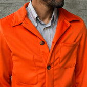 Doyle Jacket Loro Piana Mandarin 16oz Flannel