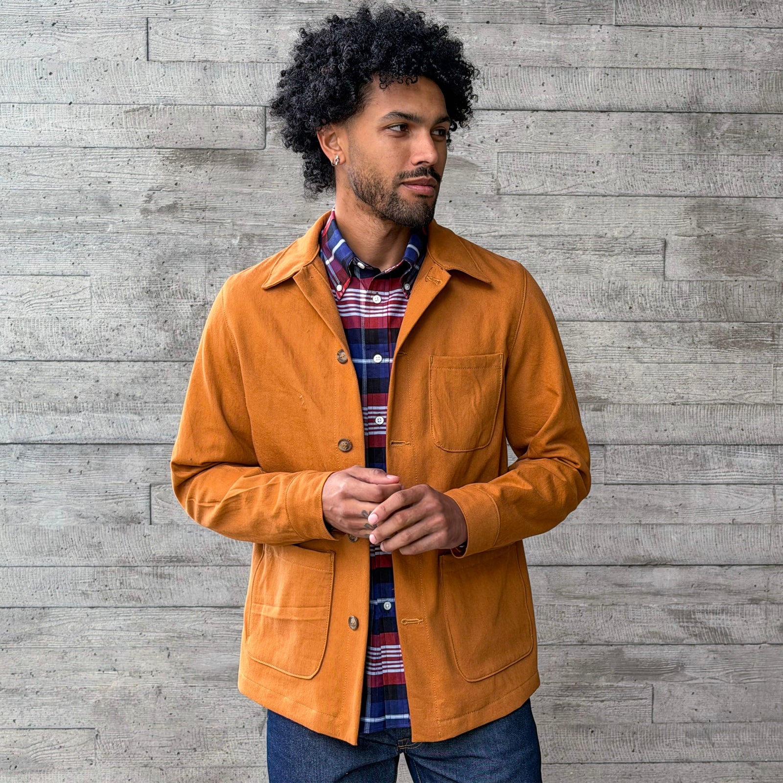 Doyle Jacket Dyed 10oz Cotton Canvas