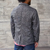 Doyle Jacket Salt Pepper Washable Donegal Tweed
