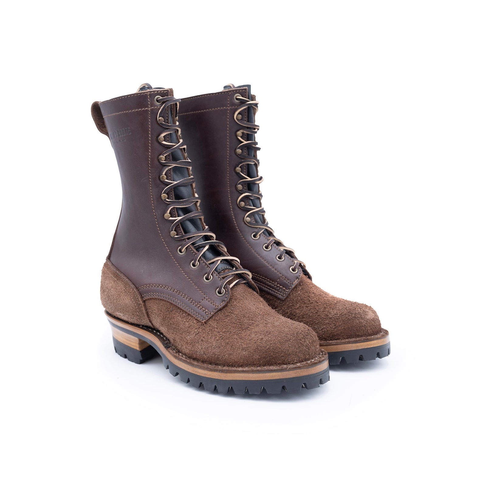 Drew's 10-Inch Logger - Brown Combo