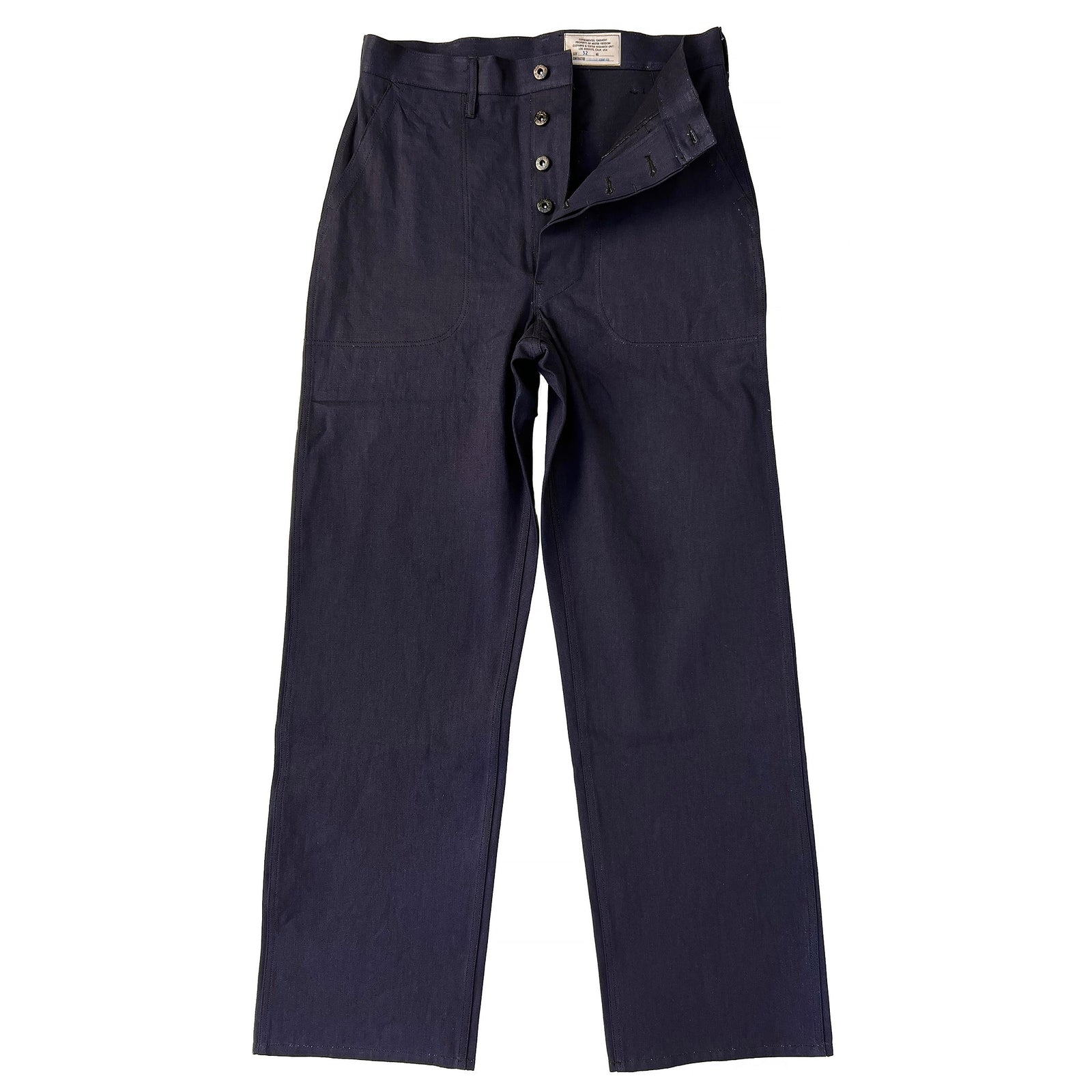 "Driver" Trousers - Indigo Jelt Twill