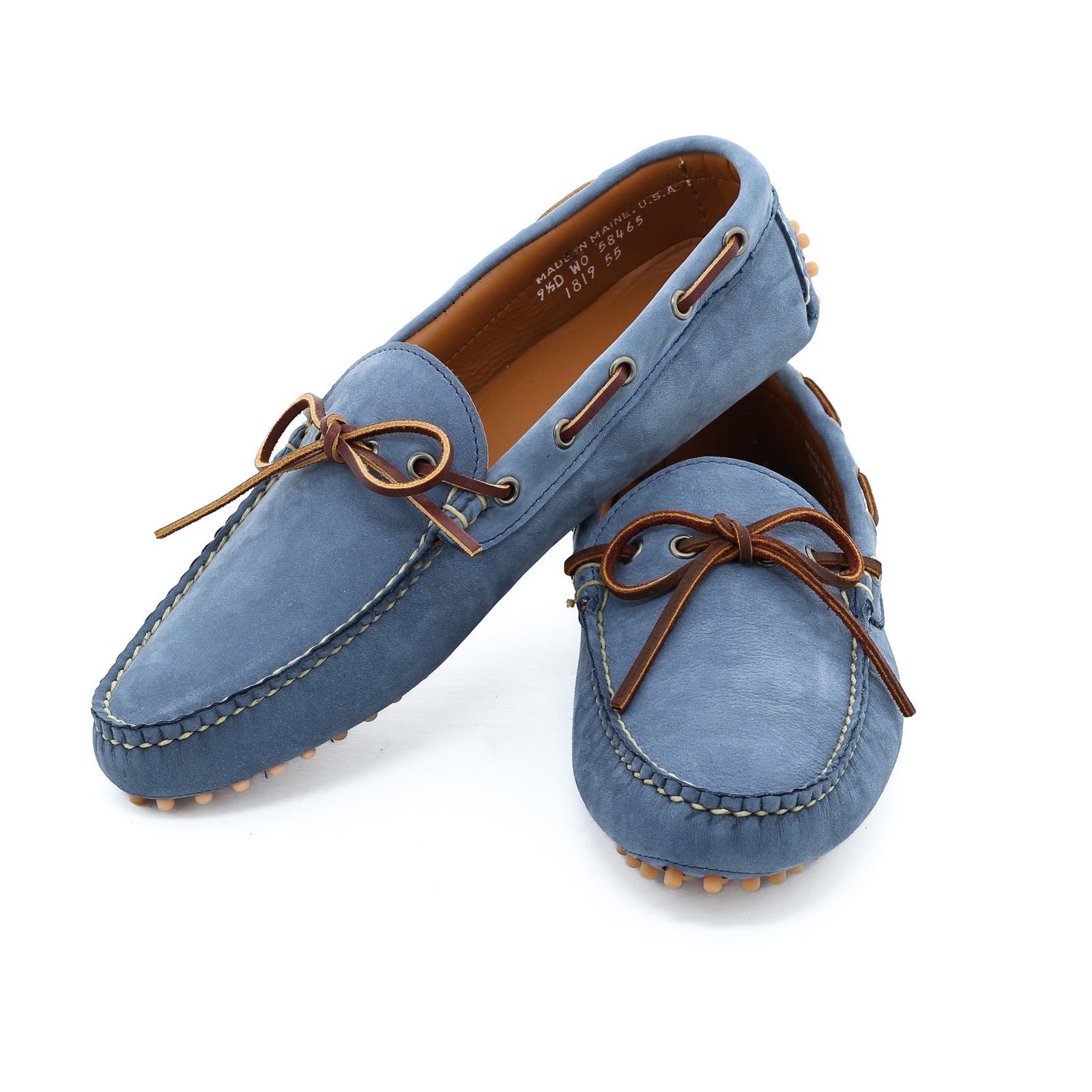 Dirigo Driving Moc - Harbor Blue Montorso
