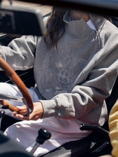 Embroidered Driving Sweatshirt