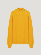 Gold Driving Sweater